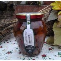 Olive rosate in olio piccante in vasi ml 314